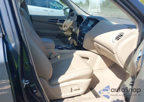 2014 Nissan Pathfinder Platinum из США, поврежденный, VIN 5N1AR2MM7EC628495